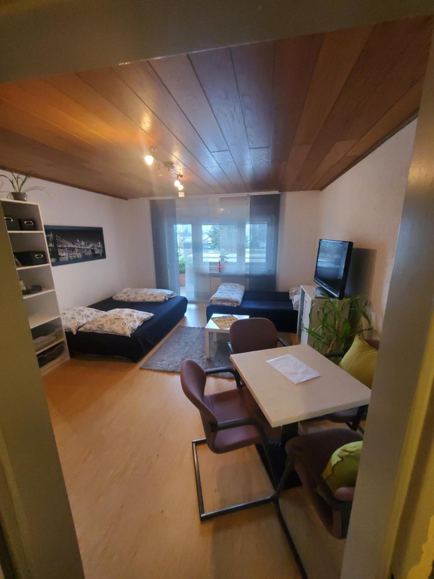 Einzimmerwohnungmit Grossem Balkon Mietersheim Buitenkant foto